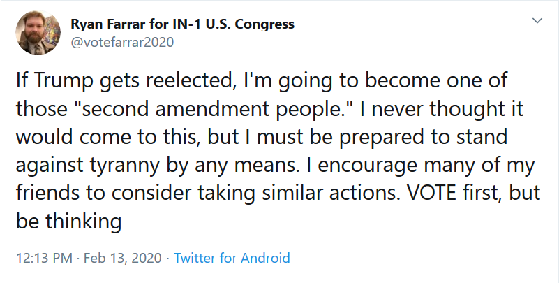 Ryan Farrar tweet